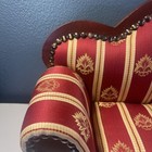 Vintage Heritage Collection Red Printed Loveseat American Girl Dolls L2 16.5in — photo 5