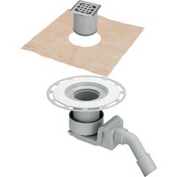 Viega Advantix Badablauf 557058 Dn 40/50, Kunststoff Grau, Mit Aufsatz
