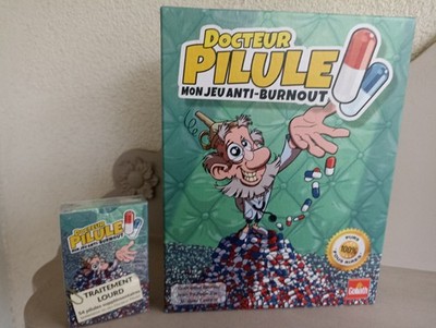 Doktor Pille - Pantomimen Brettspiel - Set + Erweiterung Schwerbehandlung - Goliath