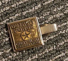 Detroit Forge Chrysler Corporation Tie Clip