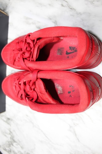 Nike Air Force Mens UNIVERSITY RED Size 9.5 - Picture 4 of 7