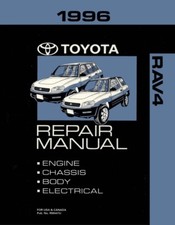 1996 Toyota Rav4 Shop Service Repair Manual B...