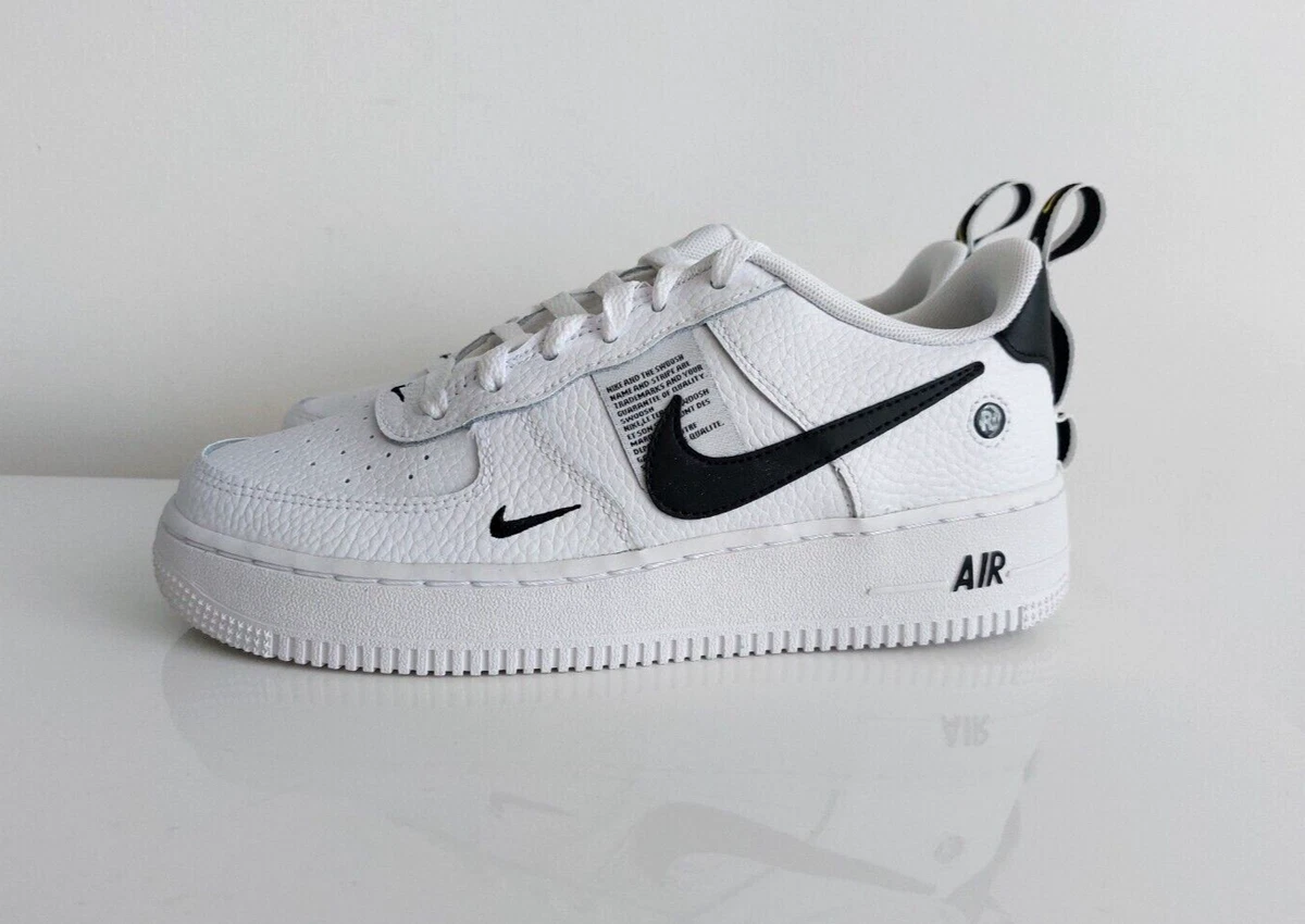 Nike Air Force 1 Utility Black White (GS) - AR1708-001 - Novelship