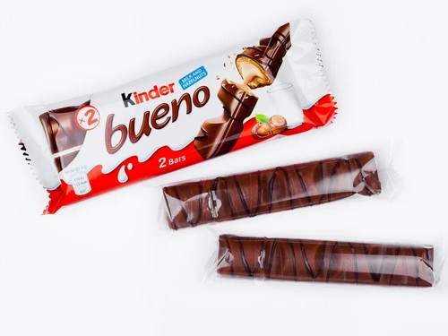 50 x43g Kinder Bueno Milk Chocolate Wafer Hazelnut Treat Easter Work Kids School - Picture 8 of 10
