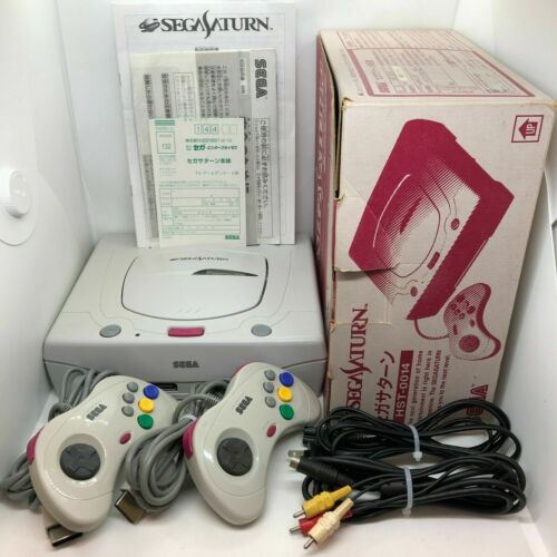 Sega Saturn Console White HST-3220 Japanese Version - Choose Your Accessories - 第 1/325 張圖片