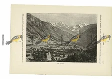 Jungfrau, Switzerland, Book Illustration (Print), c1870