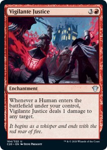 Vigilante Justice x4 - Commander 2020 - NM-Mint, English - Commander 2020