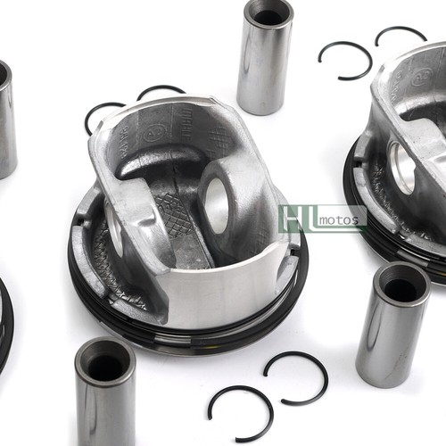 STD 6Pcs Pistons & Rings 9.31 MAHLE for BMW E60 E87 F25 130i 530i