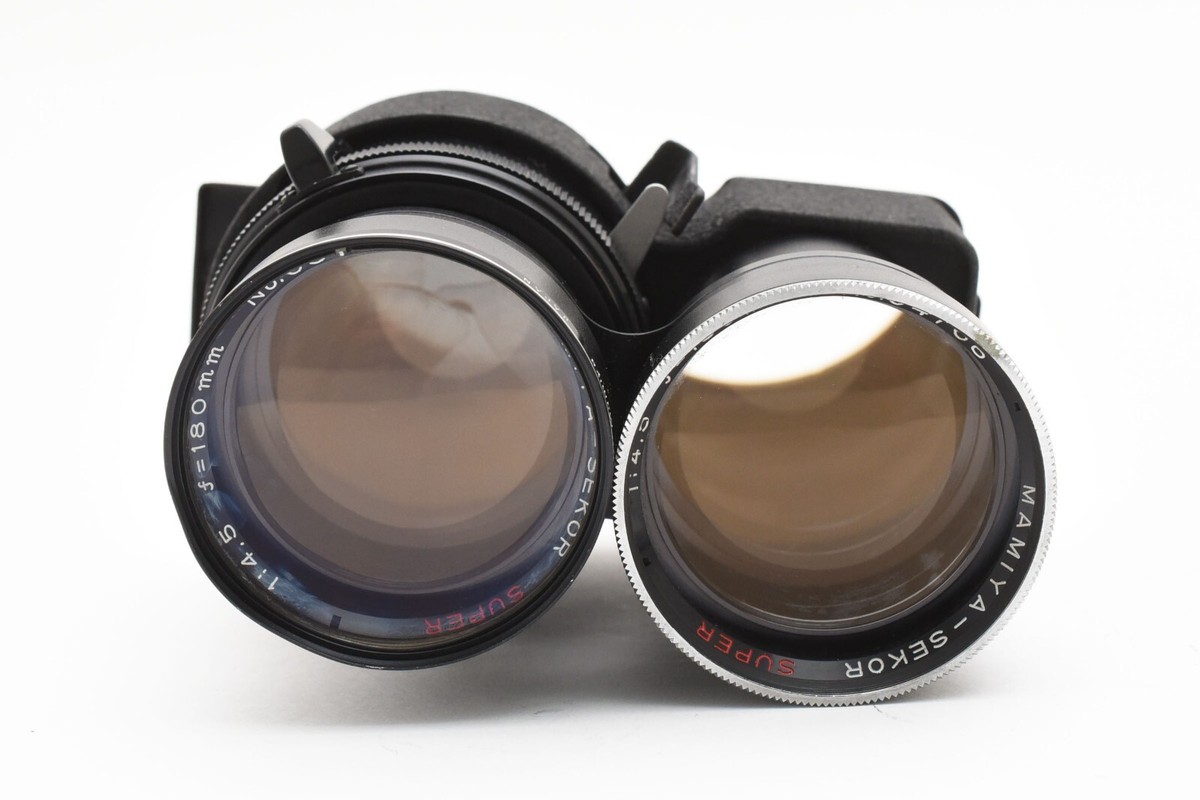 マミヤ MAMIYA-SEKOR 180mm F4.5 ケース付 MINT+ w/ Case】 Mamiya Sekor Super 180mm f4.5 TLR Telephoto