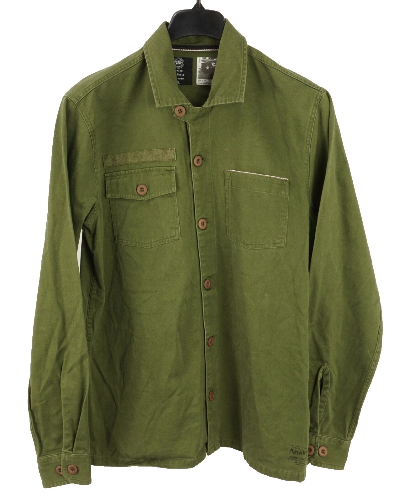 Analog Solid Informal Con Botones camisas para hombres