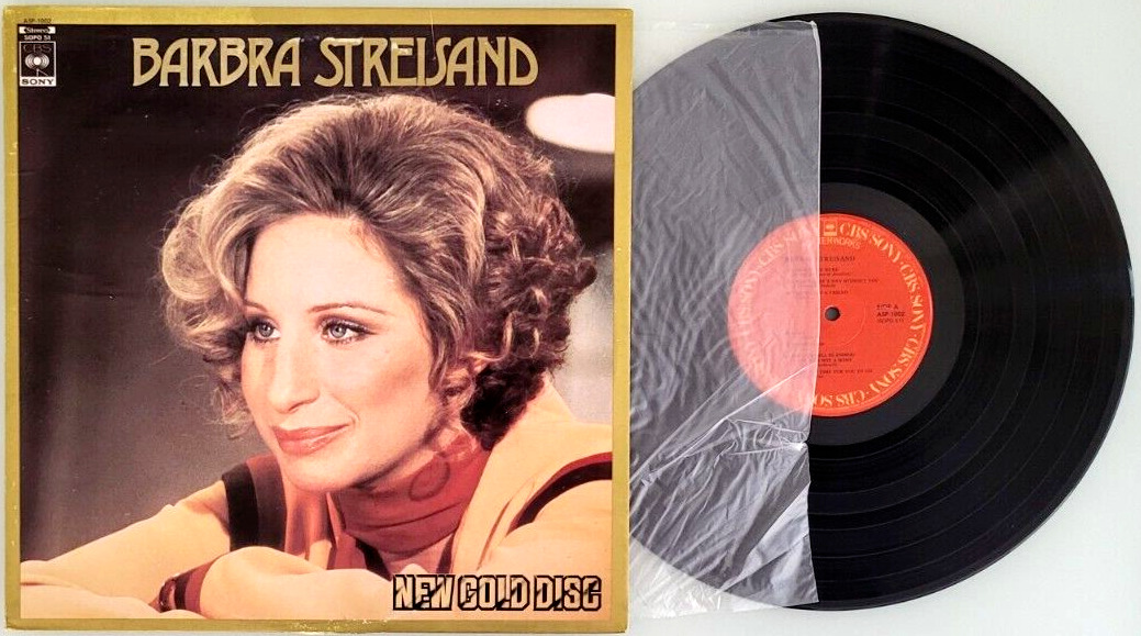 Barbra Streisand-New Gold Disc Record Album LP 1974 CBS/Sony ASP-1002 EX/VG+