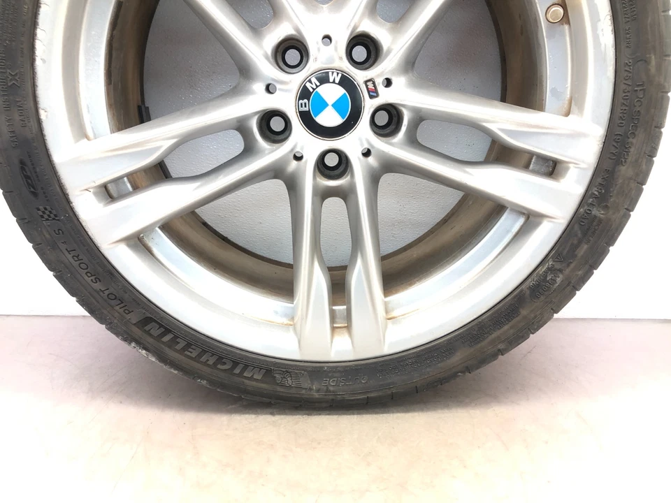 2012-2018 BMW F13 F06 650i 640i M6 REAR WHEEL RIM TIRE M STYLE 373 20" 9JX20 OEM - Image 3 of 4