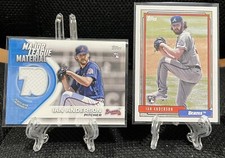 Ian Anderson Topps Update Series Major League Material MLM-IA & 1992 Redux T92-7