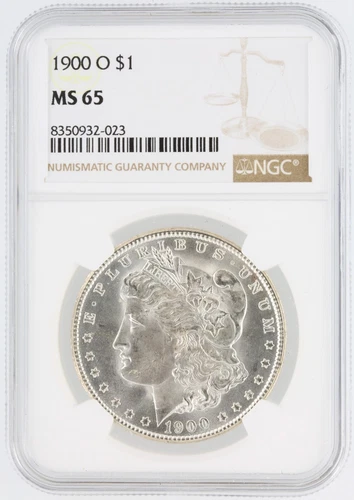 1900-O Morgan Silver Dollar NGC MS65 S$1 New Orleans Minted No Reserve