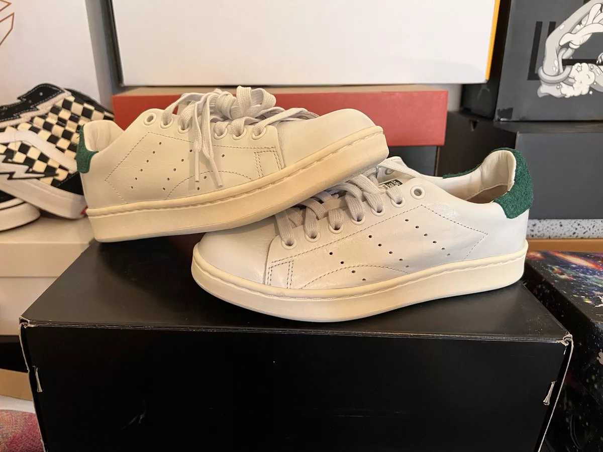 Adidas stan smith deals white & collegiate green
