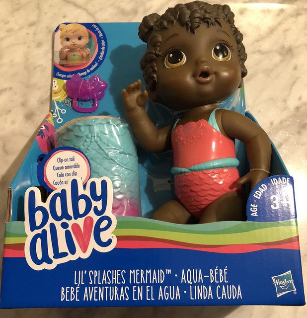 baby alive little splashes mermaid