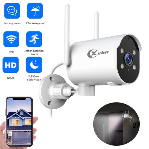 XVIM Security Camera Wireless Outdoor 3MP HD Home Night Vision Wifi ...