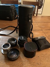 Photography Lenses - Minolta, Japan Super Wide, Sears, Pentax, Vivitar