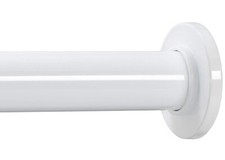 Tension Curtain Rod - Spring Tension Rod for Windows or Shower 54 to 90 Inch