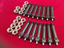 14- KIT - 6000 # Trailer Axle Spring Shackle Grease Type Eye "wet" Bolt 9/16 x 3