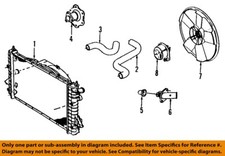 Gm Oem 00-04 L100 Cooling Radiator Components-upper Hose 90571381
