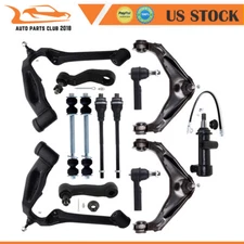 13pcs Front Lower Control Arm w/ Ball Joints Suspension For 2003-2007 Hummer H2