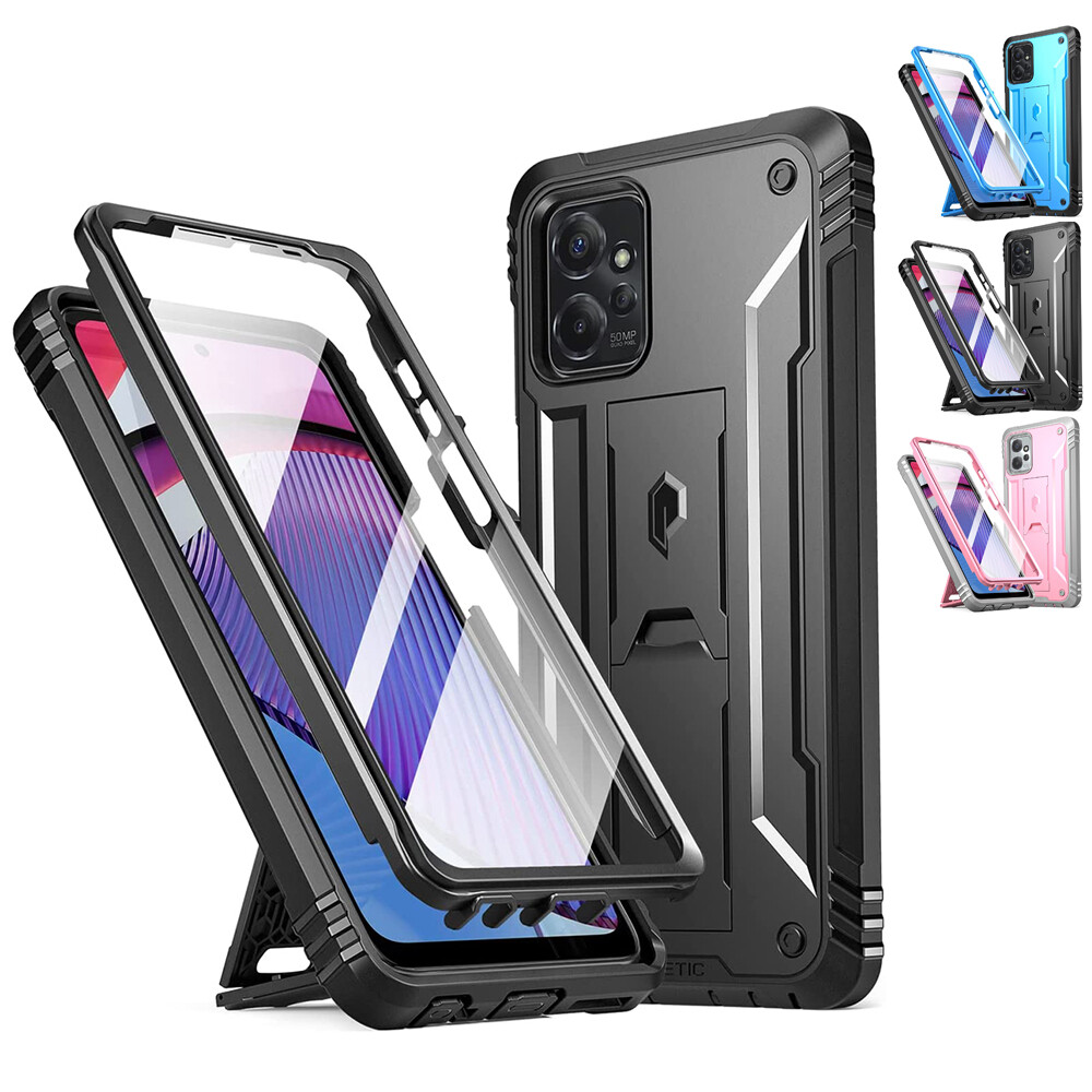 Kickstand Case For Motorola Moto G Power 5G 2023 [Heavy Duty] Shockproof  Cover