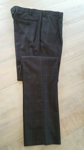 NUOVO COSTUME MOZZAFIATO RAFFAELE CARUSO ADRIANO & SONS 40 LANA DI CASHMERE FLANELLA - Foto 5 di 7