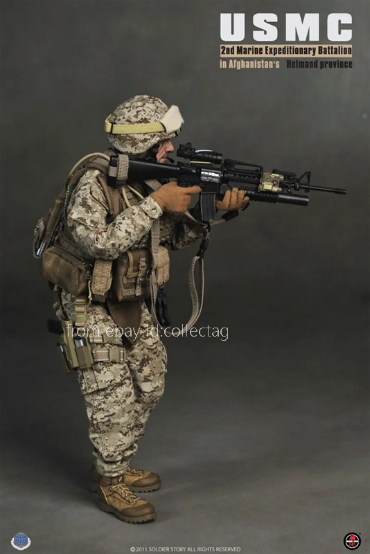 Soldier Story Ss052 1/6 Usmc 2nd Marine Expeditionary Battalion In