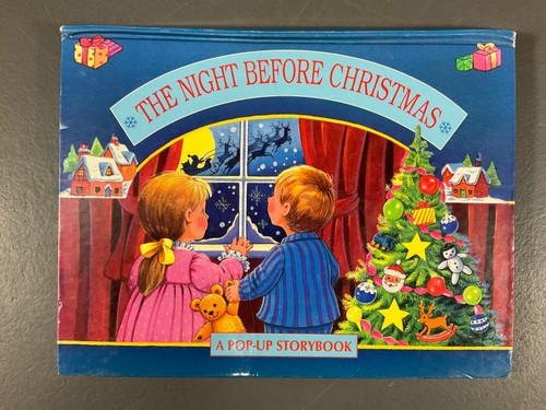 The Night Before Christmas A Vintage Hardcover Pop-Up Storybook Grandreams 1995 - Picture 17 of 24