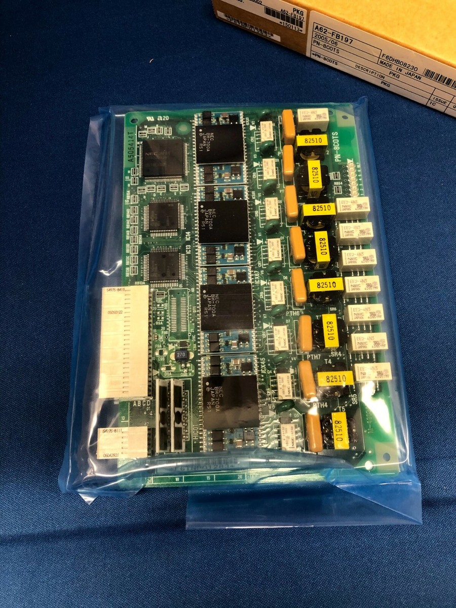NEC JAPAN NEAX 2000 IVS/IPS PN-8COTS Analog 8-Port Circuit Card