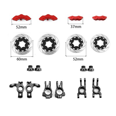 Metall Scheibenbremse Set Für KM Raytheon Rallye Auto Citroën C3 E8414 E8415 1/7