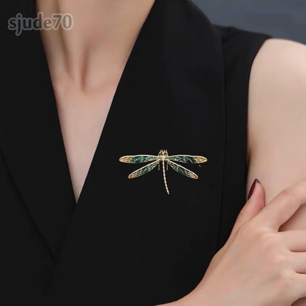 Dragonfly Gifts For Women Pcs Dragonfly Themed Enamel Crystal