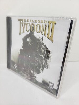 Railroad Tycoon 2 PC CD-ROM Video Game Sealed