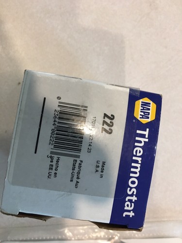Napa 222 Standard Thermostat High Temperature 192/195 Degrees 87-07 GM Vehicles - Picture 3 of 4