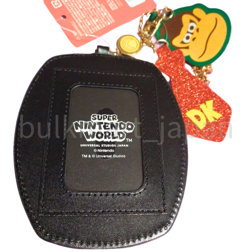 Universal Studios Japan Nintendo Donkey Kong Keychain Pass Holder & Reel Mario - Picture 2 of 3