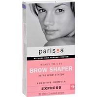 Parissa Natural Hair Removal System Brow Shaper - 32 Ct on sale Parissa Natural Hair Removal System Brow Shaper - 32 Ct on sale