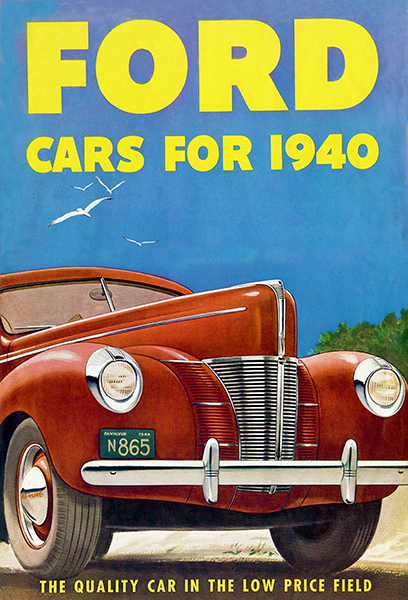1940 Ford - Quality Car In The Low Price Field - Promotional