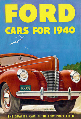 1940 Ford - Quality Car In The Low Price Field - Promotional