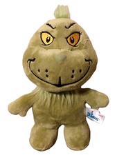 Aurora Dr. Seuss' Mr. Grinch Plush Green Miser Stuffed Character Doll 9"