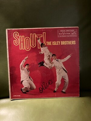 USオリジナル MONO The Isley Brothers 2nd LP THE ISLEY BROTHERS - SHOUT! - LP Vinyl RCA Records, MONO 1959