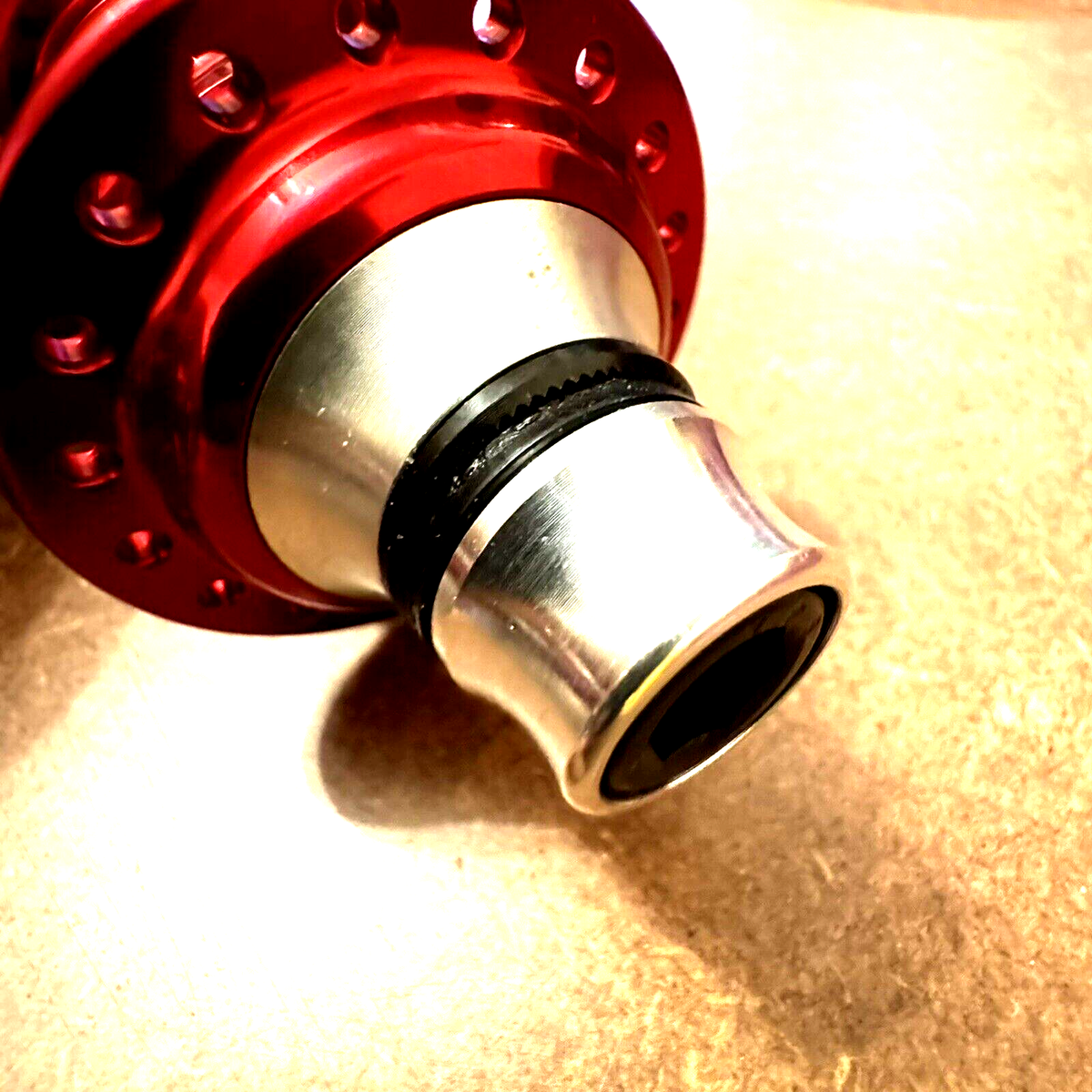 Profile BMX Mini Hub Set - Front and 9T RHD Rear - Anodised Red | eBay