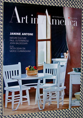 Art in America, JANINE ANTONI, PAUL OUTERBRIDGE, BALDESSARI, MERCE CUNNINGHAM