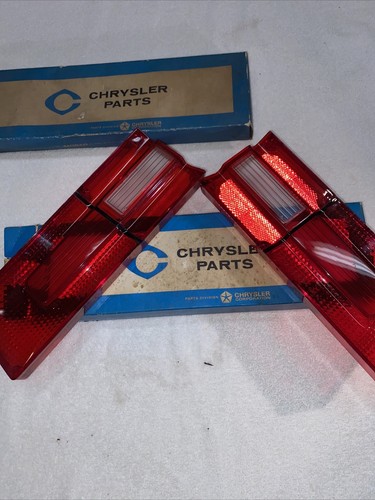 1968 Plymouth Fury I and Il. Taillight lenses. Left And Right. NOS MoPar - Picture 3 of 9