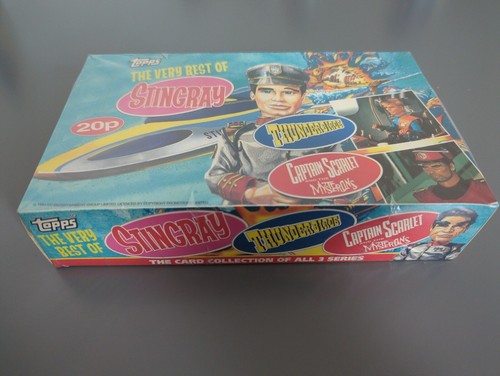 Very Best of Thunderbirds, Stingray & Capt Scarlet Caja Sellada de Fábrica Topps 1993 - Imagen 2 de 5