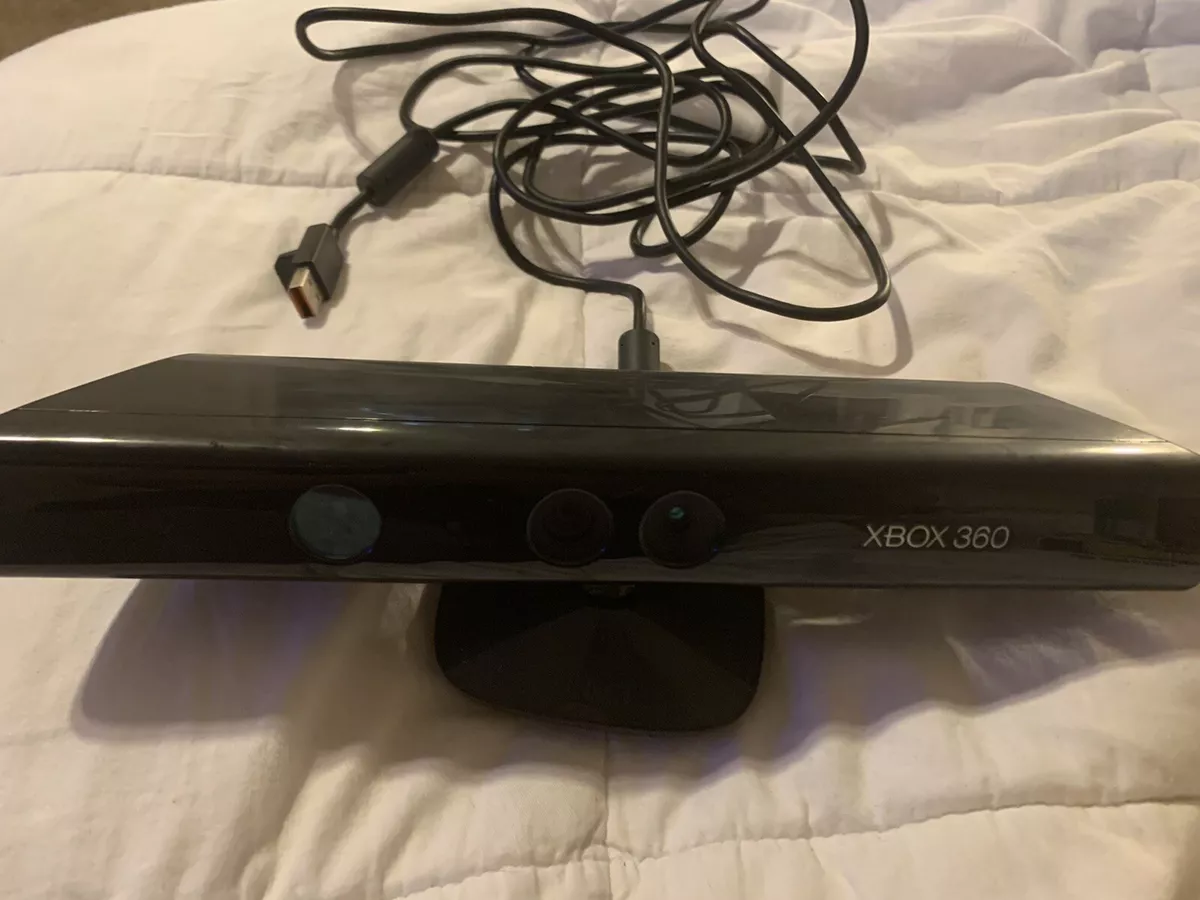 Microsoft Xbox 360 Kinect Sensor Bar With Kinect Adventures Game Tested &  Works