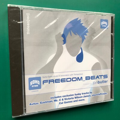 Jon Butler DJ Mix SOHO GYMS FREEDOM BEATS # 1 Tech House CD Avitas PROMO SEALED