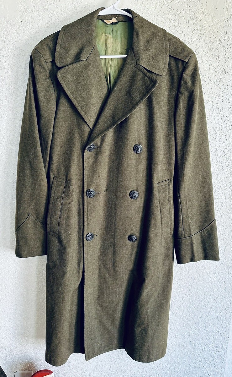 OVERCOAT classic wool serge mods coat