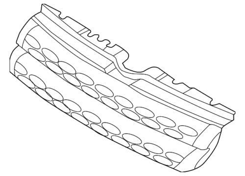 Parrilla para Land Rover (P/N LR076020)