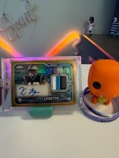 2024 Topps Chrome Football #CPA-XL Xavier Legette Gold RPA /50